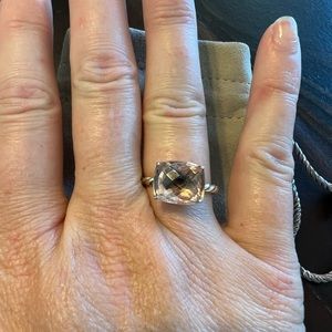 David Yurman morganite ring